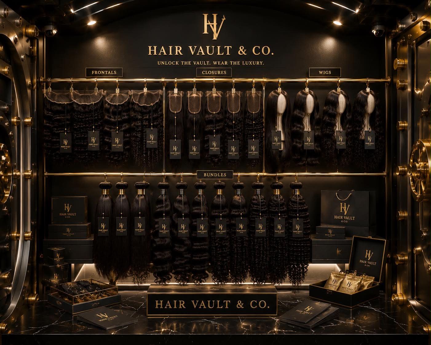 UNLOCK THE VAULT. <em>WEAR THE LUXURY.</em>